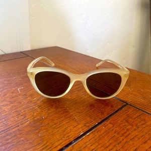 Garrett Leight x Clare V sunglasses